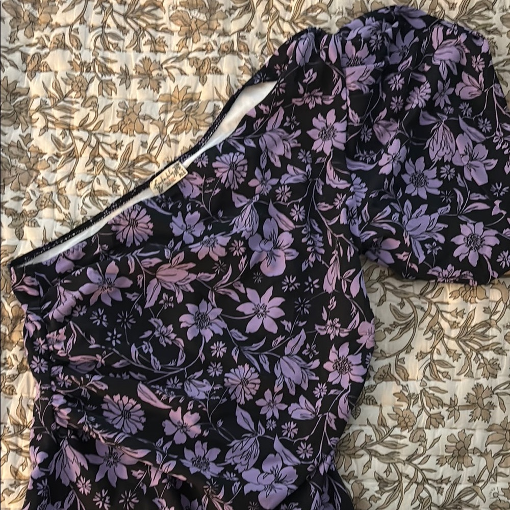 Floral Off-Shoulder bodysuit. Free people!